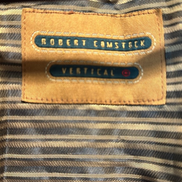 Vintage! Men’s XL Robert Comstock Vertical genuine leather. Great condition! - Picture 5 of 11